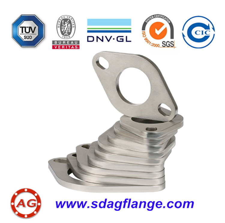 اوول ZINC چڑھایا flange